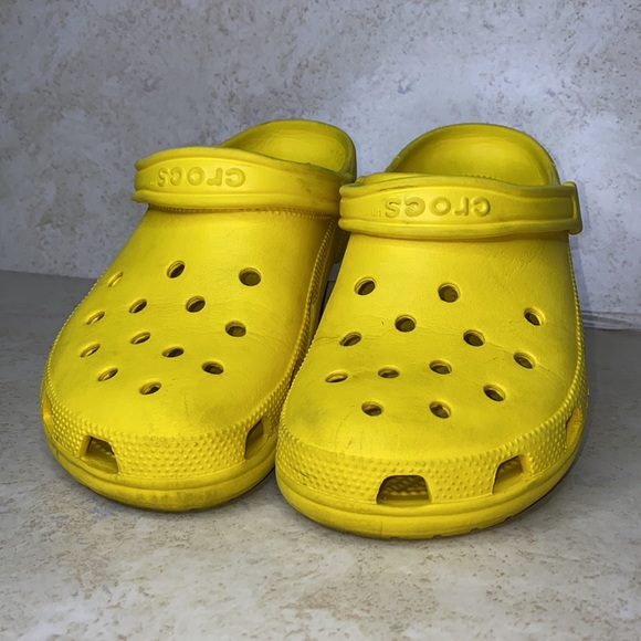 CROCS Other - Crocs | Classic Style Yellow mens 9